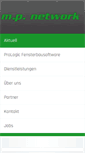 Mobile Screenshot of mpnetwork.ch